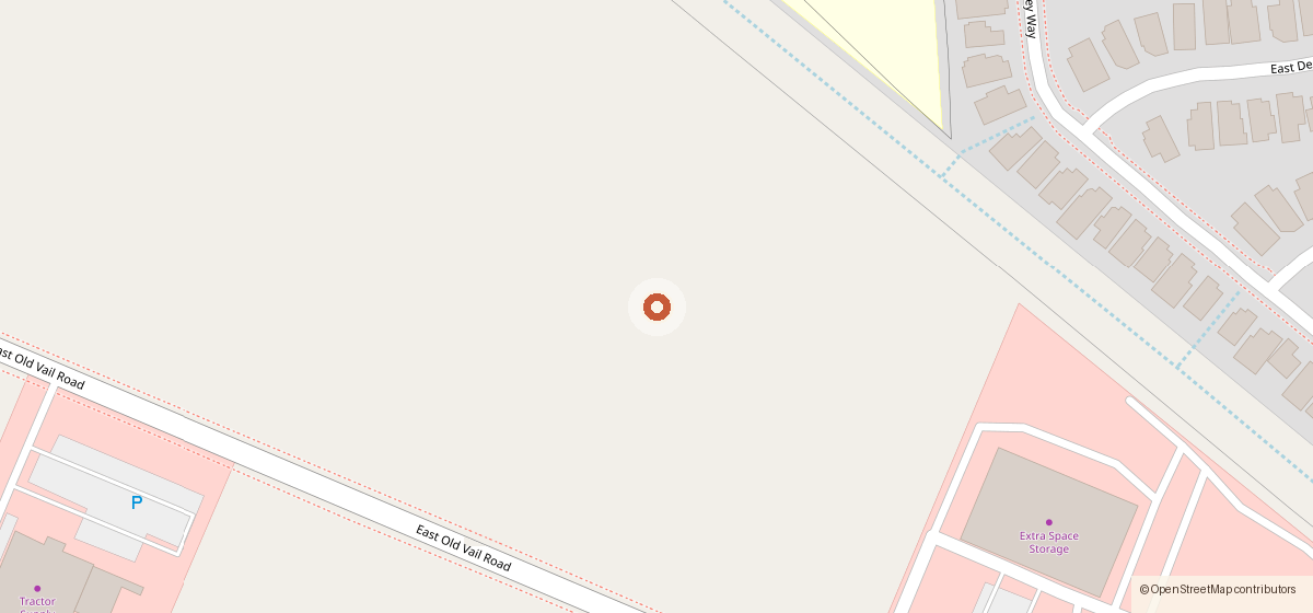 Map showing the location of Sprouts Farmers Market #58 - Deli, 10015 E Old Vail Rd, Tucson AZ 85747