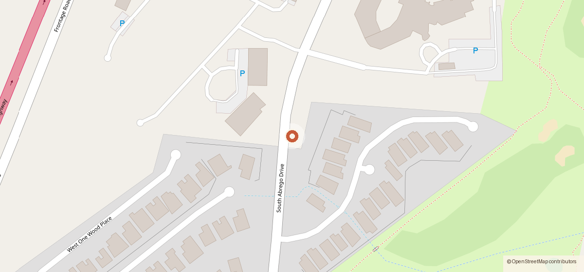 Map showing the location of Golf Club at Torres Blancas, 3233 S. Abrego Drive, Green Valley