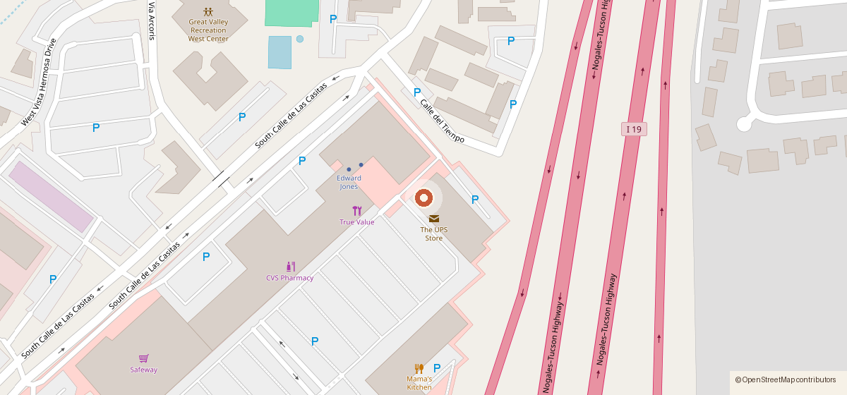 Map showing the location of Talamazka, 190 W. Continental Road, No. 202, Green Valley