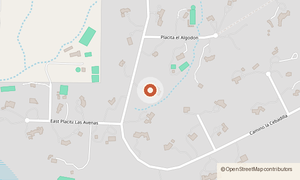 Map showing 13355 E. Camino La Cebadilla