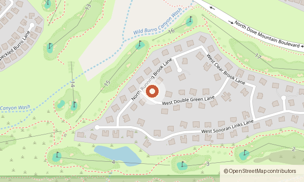 Map showing 6076 W. Double Green Lane
