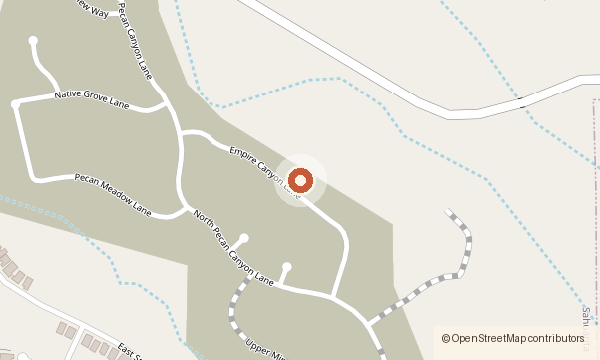 Map showing 1495 E. Cattle Graze Loop